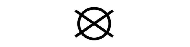 What Is the Do Not Tumble Dry Symbol in the UK?